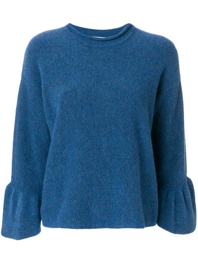 3.1 Phillip Lim / フィリップ リム Crew Neck Sweater In Blue