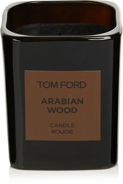 Tom Ford Private Blend Arabian Wood Candle, 595g In Brown