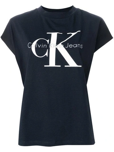 Calvin Klein Jeans Est.1978 Calvin Klein Jeans Logo T-shirt - Black