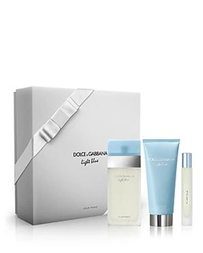 Dolce & Gabbana Light Blue Eau De Toilette Holiday Trio Gift Set
