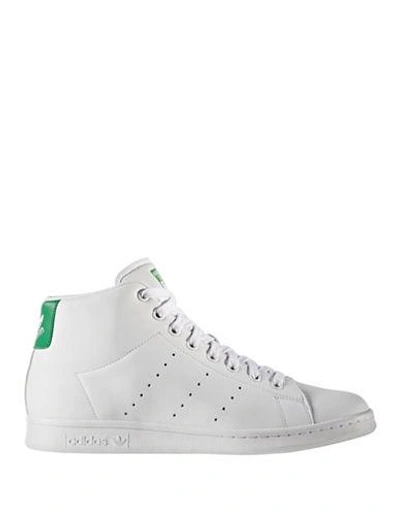 Adidas Originals Stan Smith Mid-top Sneakers-white | ModeSens