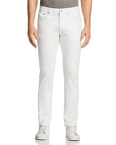 S.m.n Studio Hunter Standard Slim Fit Jeans In White