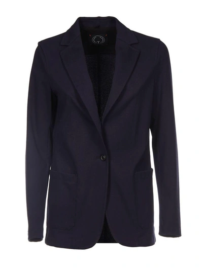 T-jacket T Jacket Elegant Tuxedo In Blu