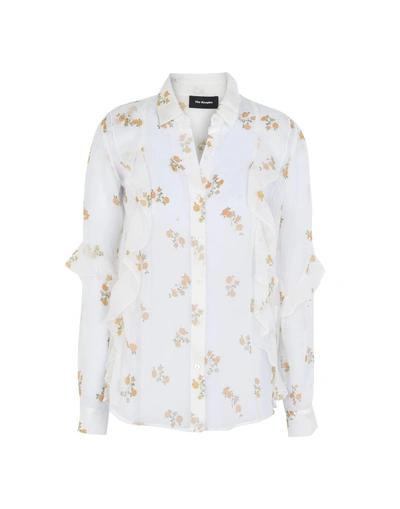 The Kooples Floral Shirts & Blouses In White