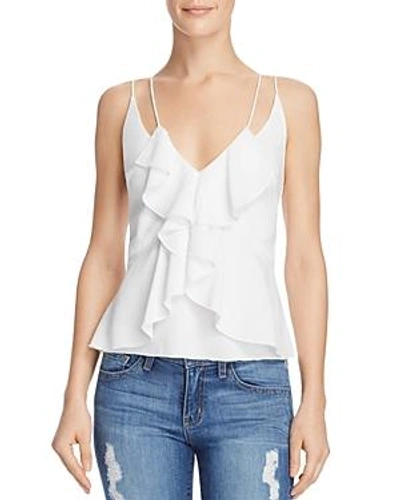 Finders Keepers Kindred Ruffled Cami In Ivory
