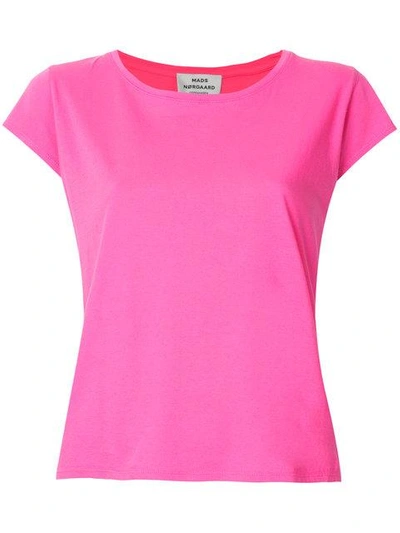 Mads N0rgaard Short Sleeve T-shirt In Pink