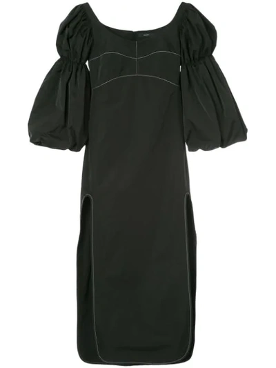 Ellery Sky High Midi Dress In Black