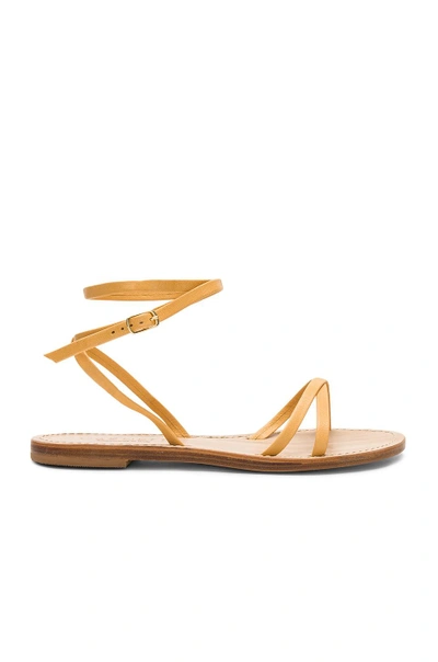 Cornetti Vulcano Sandal In Mustard