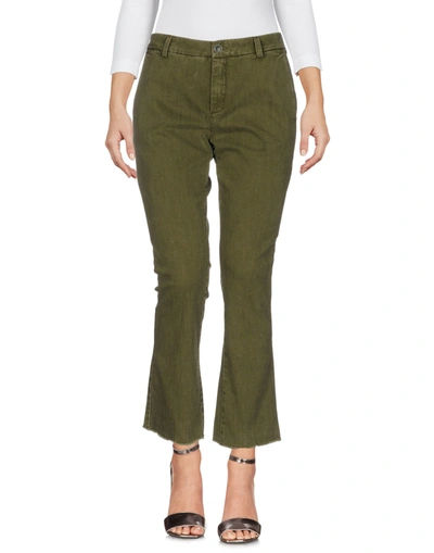 Department Five Jeans In Military Green