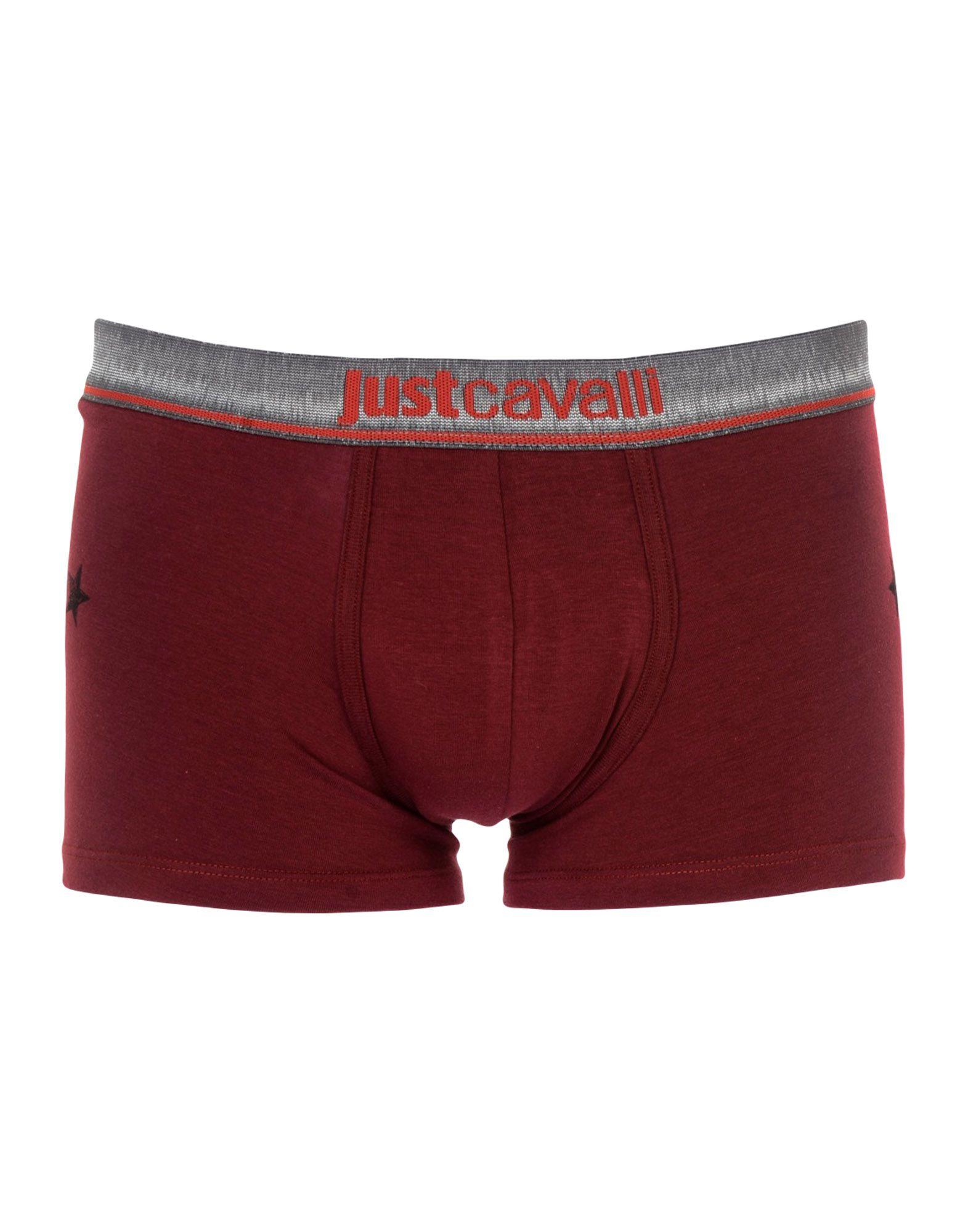 Just Cavalli Underwear Boxers In Maroon | ModeSens