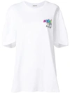 Aalto Oversized Logo T-shirt In White