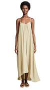 One By Pink Stitch One By Resort Maxi Dress In Khaki
