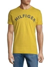 Tommy Hilfiger Logo Graphic Cotton Tee In Dandelion