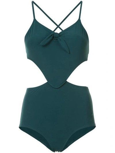 Morgan Lane Eva One-piece In Green