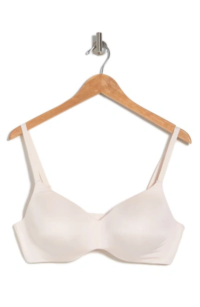 Shop Dkny Litewear Wireless Contour Bra In Vanilla