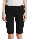 Theory Basic Capri Shorts In Black