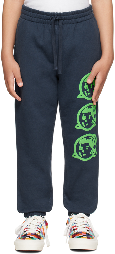 Billionaire Boys Club Kids' Repeat Astro Logo-print Cotton-jersey Jogging Bottoms 4-12 Years In Navy & Other