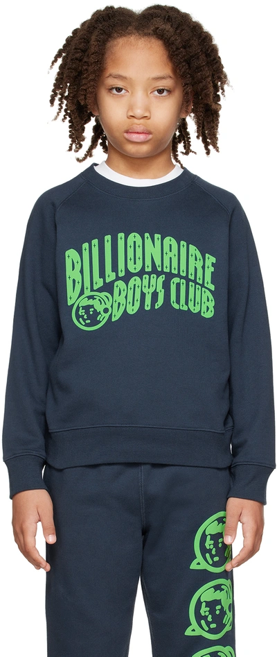 Billionaire Boys Club Kids' Logo-print Cotton-jersey Sweatshirt 4-12 Years In Navy & Other