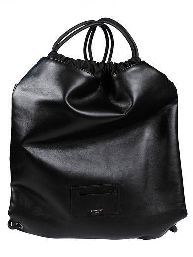 Givenchy Drawstring Backpack In Black | ModeSens
