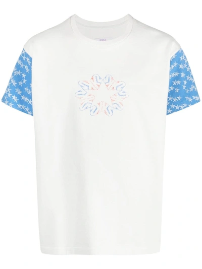 Erl Graphic T-shirt In White