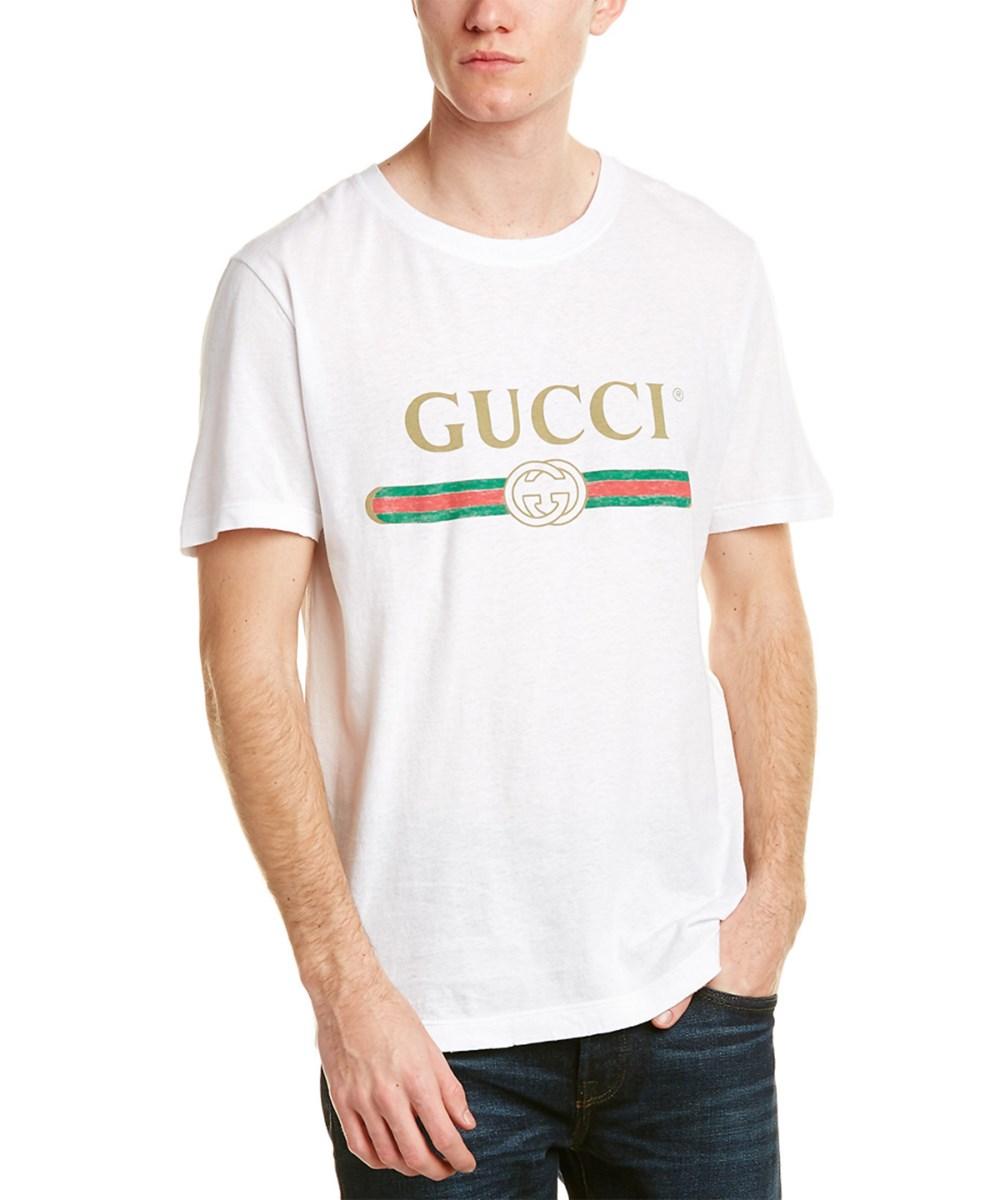 gucci logo t shirt