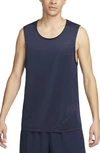 Nike Men's Ready Dri-fit Fitness Tank Top In Navy