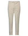 Pt Torino Man Pants Beige Size 36 Cotton, Lyocell, Elastane In White