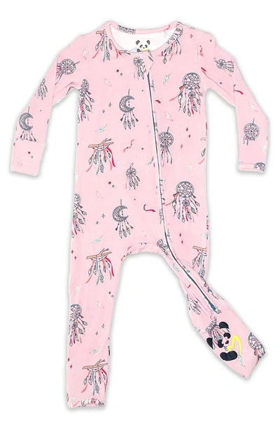 Bellabu Bear Baby Girl's & Little Girl's Dreamcatcher Convertible Footie In Pink