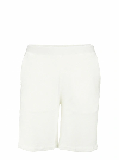 Majestic Cotton And Modal Bermuda Shorts In White
