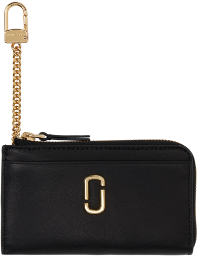 Marc Jacobs The J Marc Top Zip Multi Wallet In 001 Black