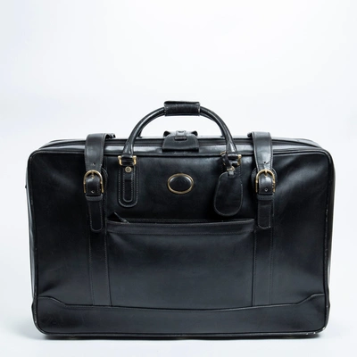 Gucci Vintage Zip Around Suitcase In Black