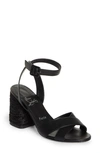 Christian Louboutin Mariza Block Heel Sandal In Black