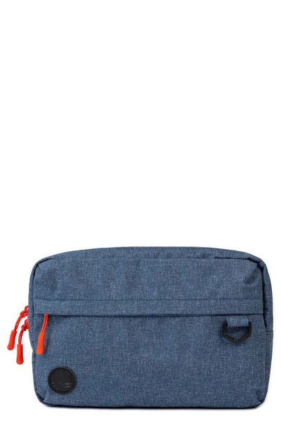 Tushbaby Babies' The Pack Water Repellent Belt Bag In Chambray