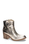 Dirty Laundry Unite Western Bootie In Gold