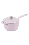 Le Creuset Signature 1.75-quart Enameled Cast Iron Saucepan In Shallot