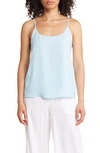 Nordstrom Everyday Satin Camisole In Blue Crystal