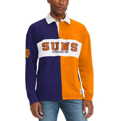 Tommy Jeans Purple/orange Phoenix Suns Ronnie Rugby Long Sleeve T-shirt