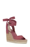 Vince Camuto Bendsen Wedge Sandal In Wildberry/ Mu Trsbjr