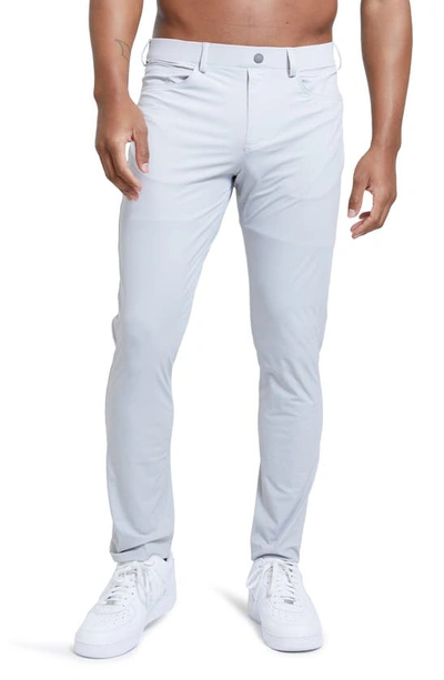 Redvanly Kent Pull-on Golf Pants In Glacier Gray