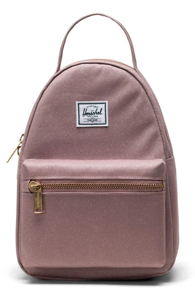 Herschel Supply Co Mini Nova Backpack In Ash Rose Sparkle
