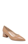 Franco Sarto Racer Pointed Toe Pump In Toffee
