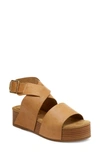 Kelsi Dagger Brooklyn Dunes Platform Sandal In Brown