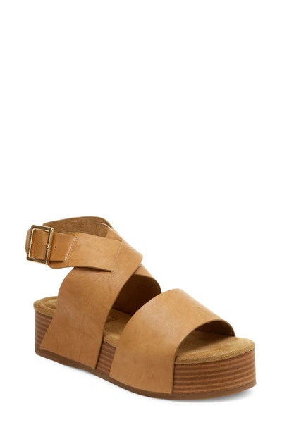 Kelsi Dagger Brooklyn Dunes Platform Sandal In Tan