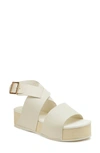 Kelsi Dagger Brooklyn Dunes Platform Sandal In Salt