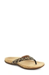 Strive Saria Flip Flop In Leopard