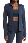 Zella Studio Luxe Performance Jacket In Navy Sapphire