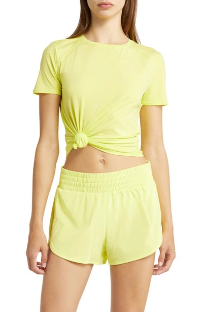 Zella Energy Performance T-shirt In Green Blaze