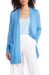 Nordstrom Everyday Open Front Cardigan In Blue Maya