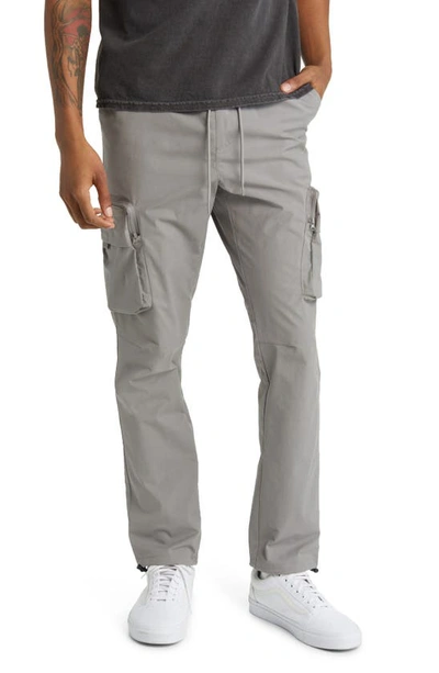 Pacsun Silas Slim Fit Cargo Pants In Brushed Nickle