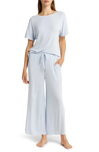 Nordstrom Moonlight Eco Easy Rib Pajamas In Blue Halogen